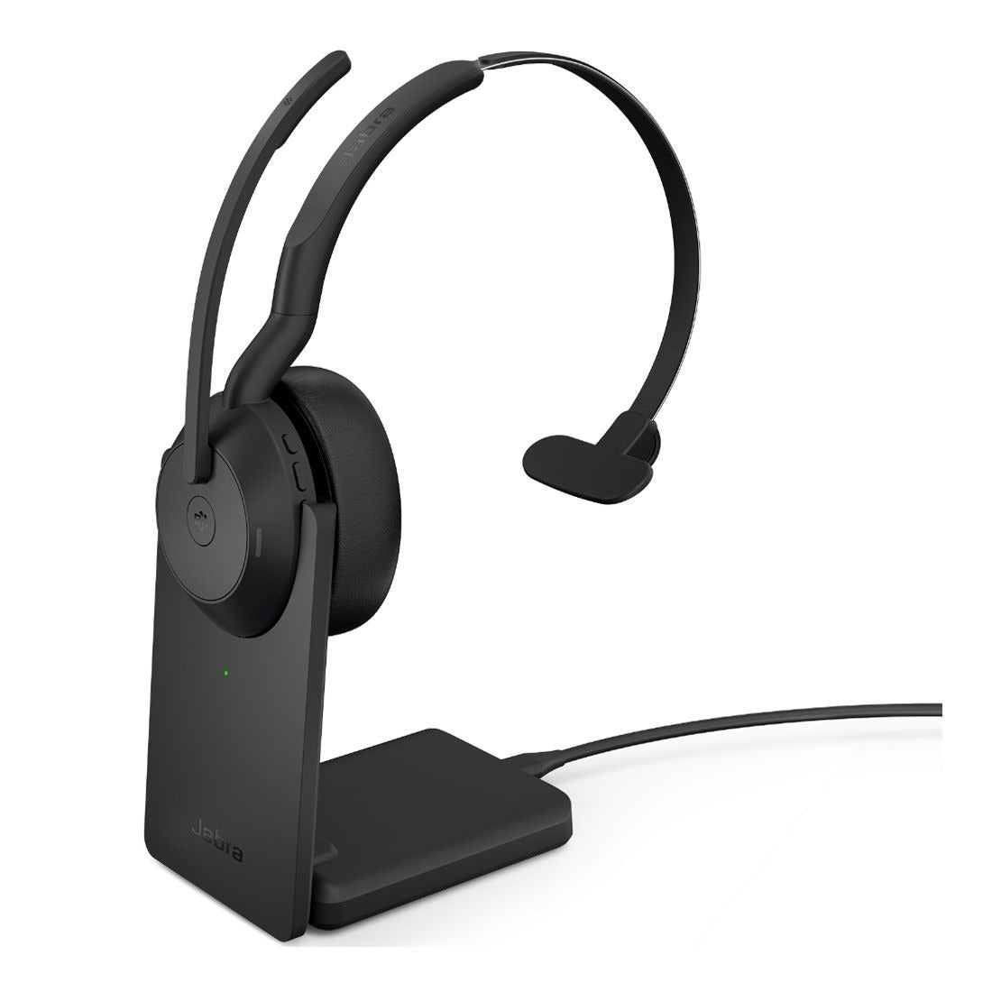 Jabra  Evolve2 55, USB A, UC, Mono, Stand, Active Noise Cancellation (ANC), Link 380 Bluetooth® A...
