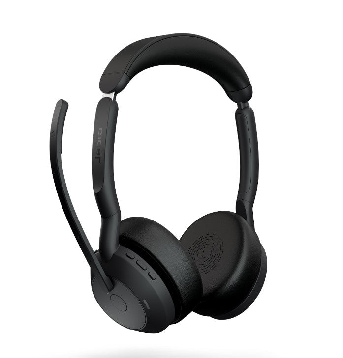 Jabra  Evolve2 55 Link380a UC Stereo Stand USB-A, Link 380 Bluetooth® Adapter ,30m Wireless Range... - Image 3