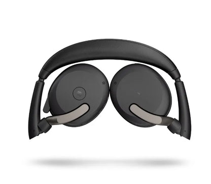 Jabra Evolve2 65 Flex UC Stereo Bluetooth Headset, Link380c USB-C Dongle  Wireless Charging Stand... - Image 3