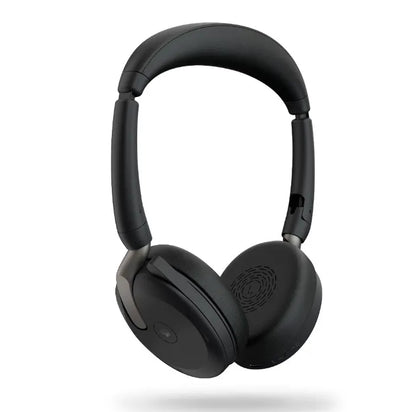 Jabra Evolve2 65 Flex UC Stereo Bluetooth Headset, Link380c USB-C Dongle  Wireless Charging Stand... - Image 4