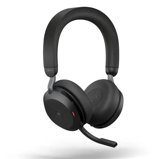 Jabra Evolve2 75 USB-C Link380c MS Stereo Stand Black, 8-Mic Technology, 36 Hours Battery  Fast C... - Image 3