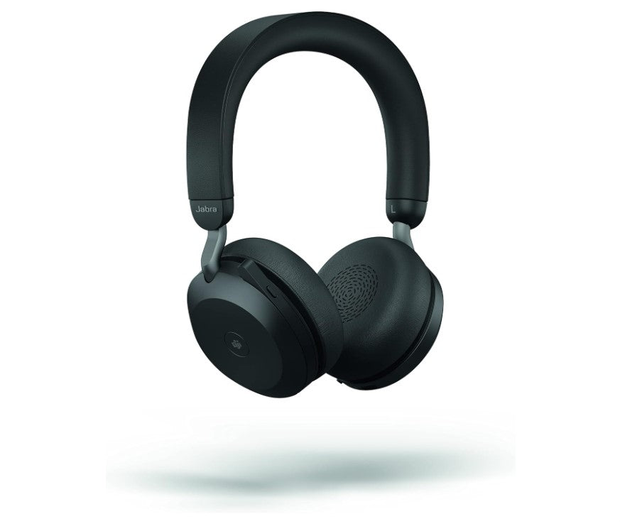 Jabra Evolve2 75 USB-C Link380a UC Stereo Black, 8-Mic Technology, 36 Hours Battery  Fast Charge,... - Image 4