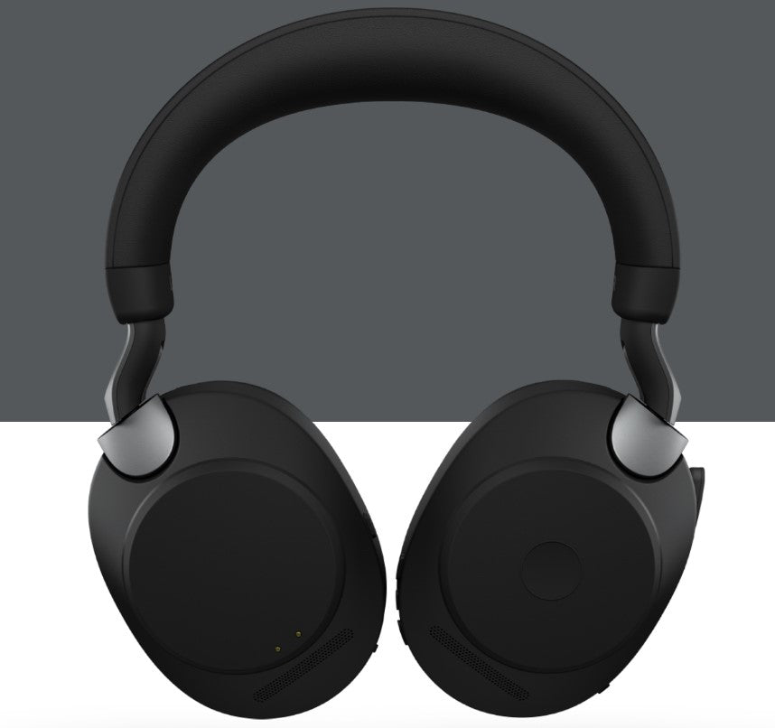 Jabra Evolve2 85 MS Stereo Black Link 380 USB-A ANC Bluetooth Headset, 10-Microphone Technology,... - Image 3