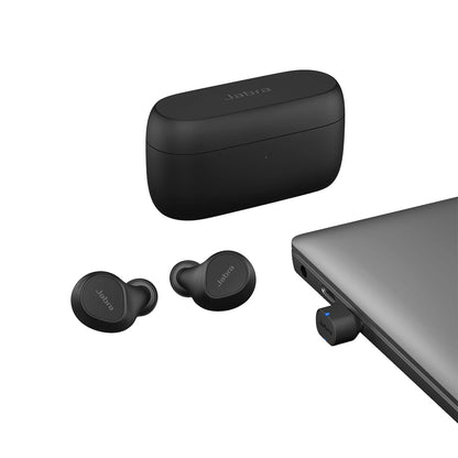 Jabra, Evolve2, Buds, MS Teams, USB-C, Professional, Pocketable Calls.True Wireless Earbudsengine... - Image 3