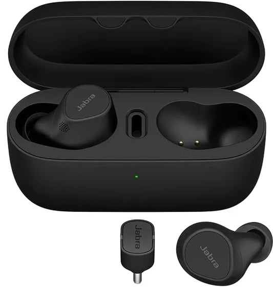 Jabra, Evolve2, Buds, UC, USB-A, Professional, Pocketable Calls.True Wireless Earbudsengineered f...