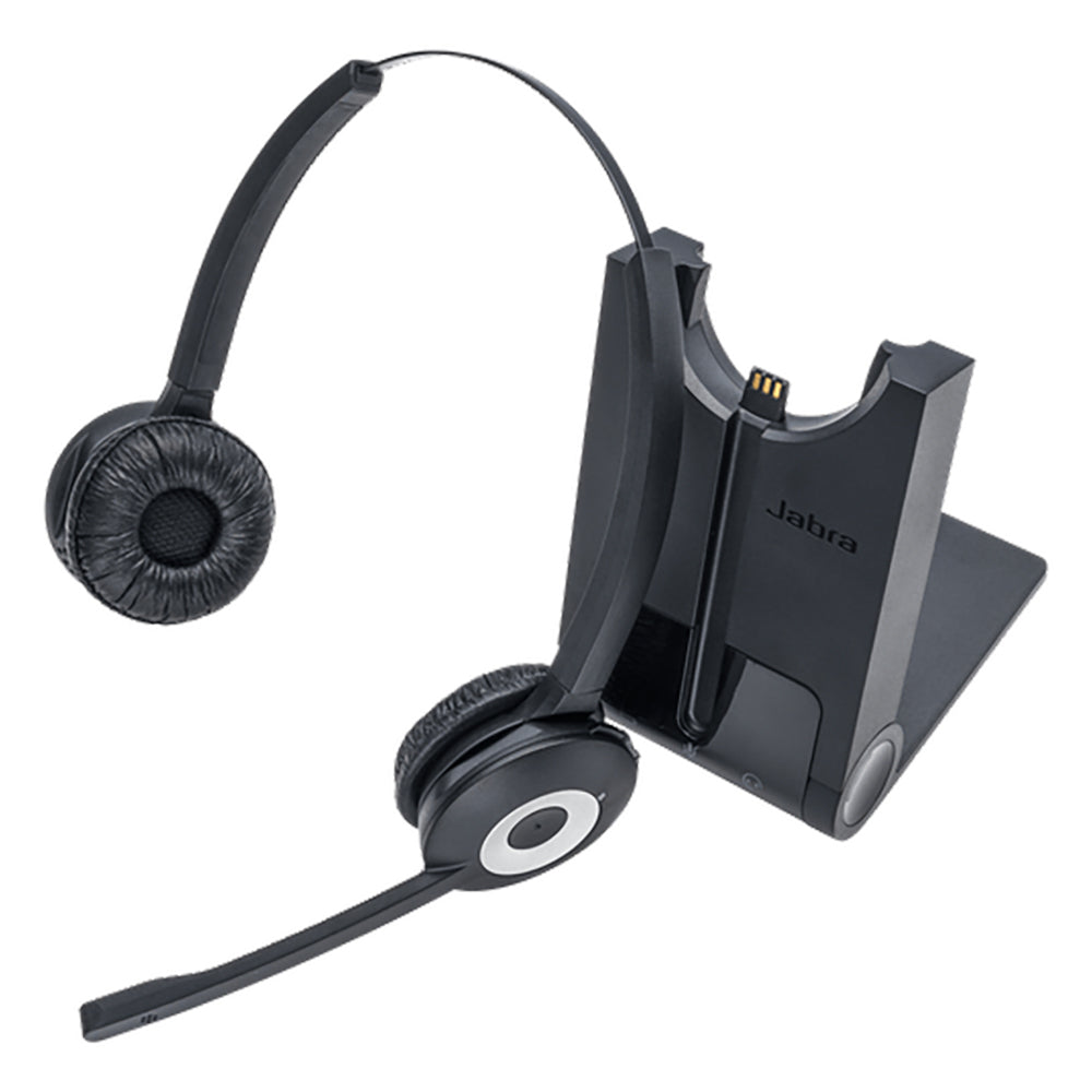 Jabra PRO 920 Duo Wireless Headset, Work Space At office desk, Around office, Connectivity Desk p...