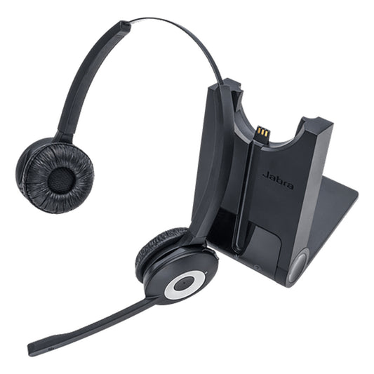 Jabra PRO 920 Duo Wireless Headset, Work Space At office desk, Around office, Connectivity Desk p...