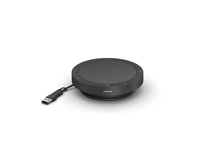 Jabra, Speak2 55, MS, Speakerphone, Connect via Wired USB - USB-A/ USB-C and to Mobile via Blueto...