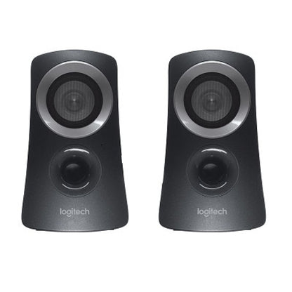 Logitech Z313 Speakers 2.1 2.1 Stereo,Compact Subwoofer Rich sound Simple setup Easy controls - Ideal for Notebook Laptop Desktop PC
