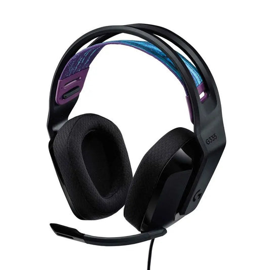 (LS) Logitech G335 Wired GAMING HEADSET Black - Speakers, Headsets  Mic