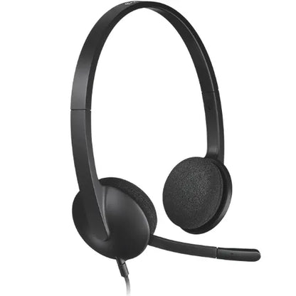 Logitech H340 Plug-and-Play USB Headset with Noise Cancelling Microphone Comfort Design for Windo... - Image 2