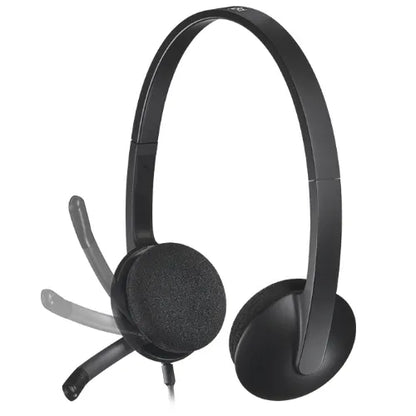 Logitech H340 Plug-and-Play USB Headset with Noise Cancelling Microphone Comfort Design for Windo... - Image 3