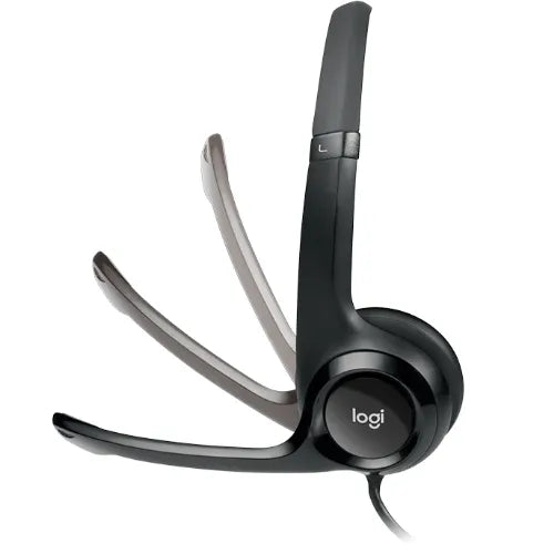 Logitech H390 USB Headset Adjustable,USB,2 Years Noise Cancelling Micophone Headphones In-line Au... - Image 4