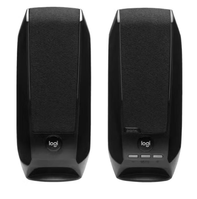 Logitech S150 USB STEREO SPEAKERS  Crystal-clear stereo sound ~Z120 - Speakers, Headsets  Mic