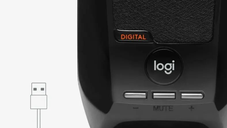 Logitech S150 USB STEREO SPEAKERS  Crystal-clear stereo sound ~Z120 - Speakers, Headsets  Mic - Image 3