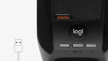 Logitech S150 USB STEREO SPEAKERS  Crystal-clear stereo sound ~Z120 - Speakers, Headsets  Mic - Image 3