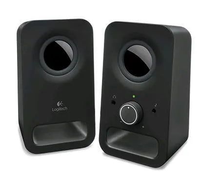 Logitech Z150 2.0 Stereo Speakers 6W Compact Size Easily Access to Power  Volume Control Headphon...