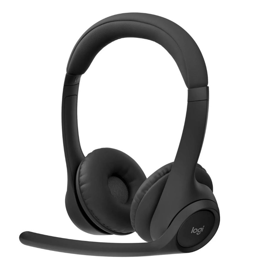 Logitech ZONE 300 Wireless Headset Midnight Black 1-Year Limited Hardware Warranty - Speakers, He...