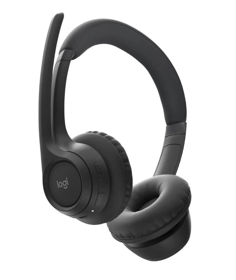 Logitech ZONE 300 Wireless Headset Midnight Black 1-Year Limited Hardware Warranty - Speakers, He... - Image 3