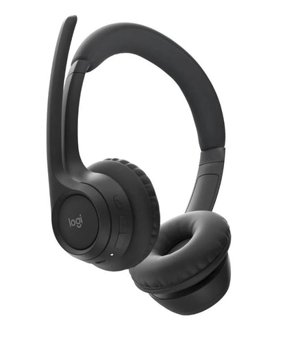 Logitech ZONE 300 Wireless Headset Midnight Black 1-Year Limited Hardware Warranty - Speakers, He... - Image 3