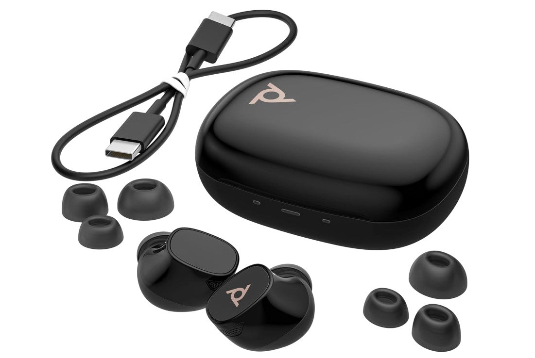 Plantronics/Poly Bluetooth Headset Voyager Free 20 Black, True wireless Bluetooth® earbuds, Adapt... - Image 2