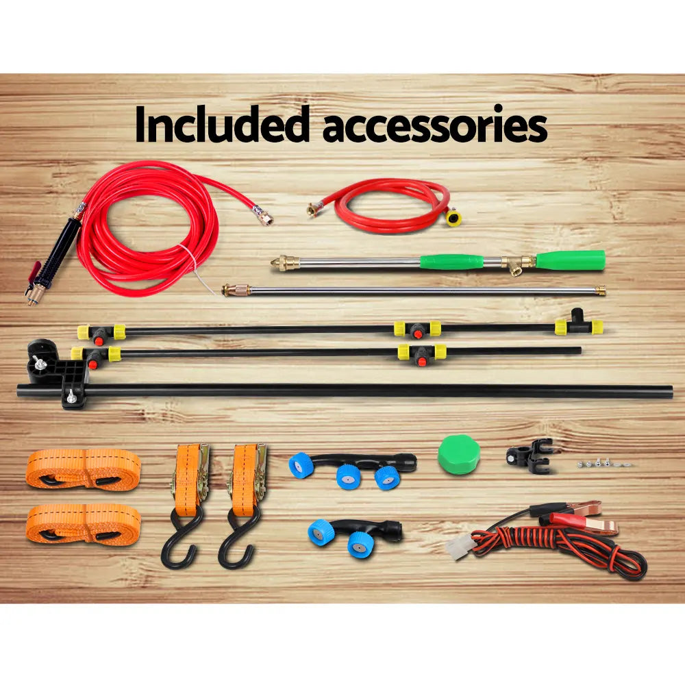 Giantz Weed Sprayer 100L Trailer 1.5M Boom Garden Spray - Image 6