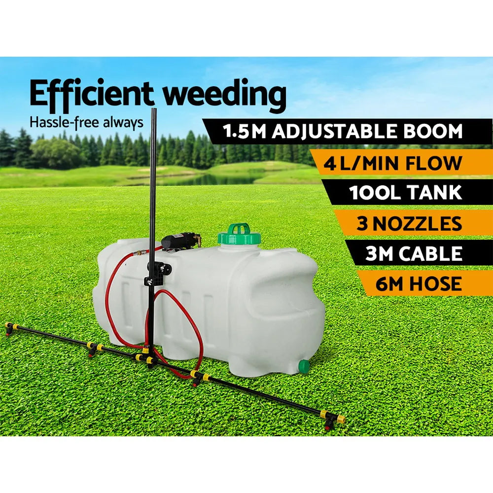 Giantz Weed Sprayer 100L 1.5M Boom Garden Spray - Image 4