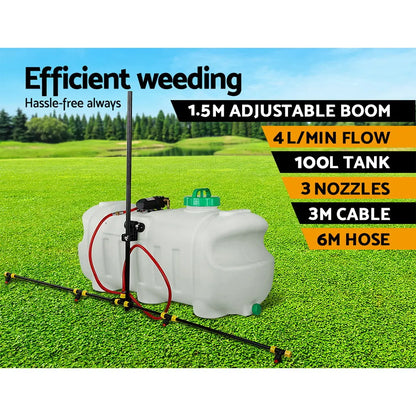 Giantz Weed Sprayer 100L 1.5M Boom Garden Spray - Image 4
