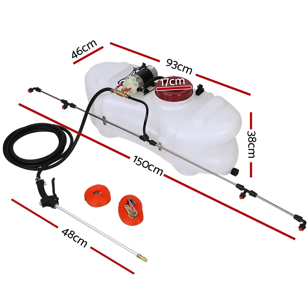 Giantz Weed Sprayer 100L 1.5M Fixed Boom Garden Spray - Image 2