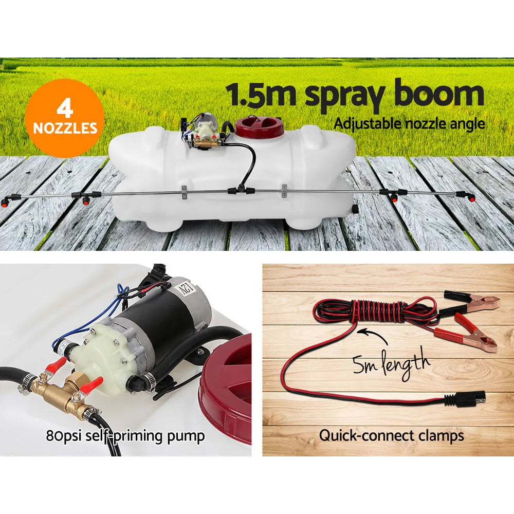 Giantz Weed Sprayer 100L 1.5M Fixed Boom Garden Spray - Image 3