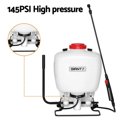 Giantz Weed Sprayer 15L Knapsack Backpack Plastic - Image 6