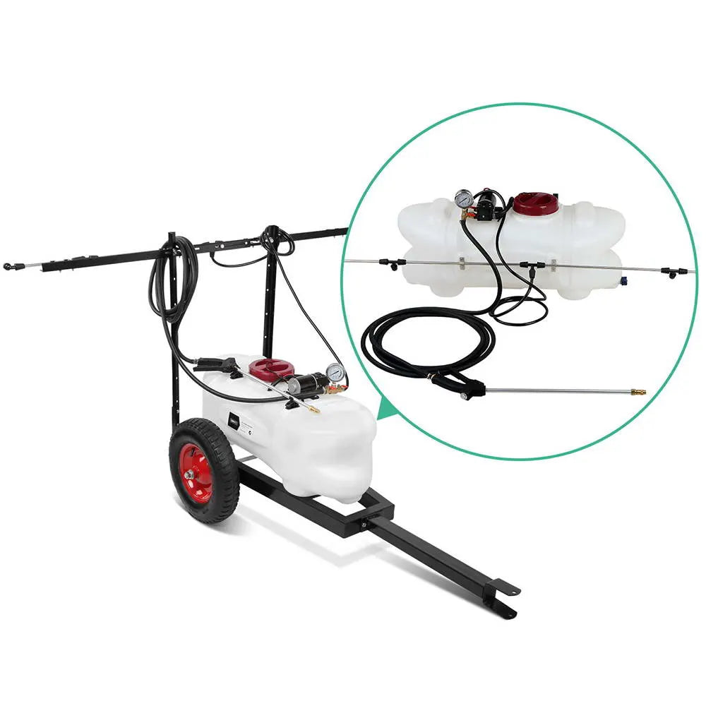 Giantz Weed Sprayer 100L Trailer 1.5M Boom Garden Spray - Image 3
