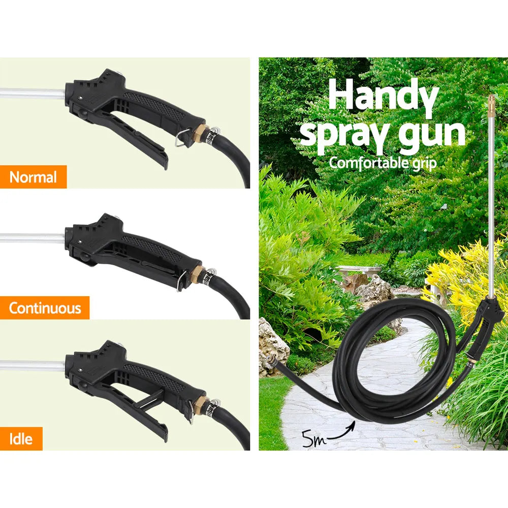 Giantz Weed Sprayer 100L Trailer 1.5M Boom Garden Spray - Image 6