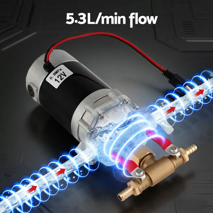 Giantz Garden Pump Sprayer Pressure Sprayer Pump 12V Diaphragm Sprayer Pump - Image 6
