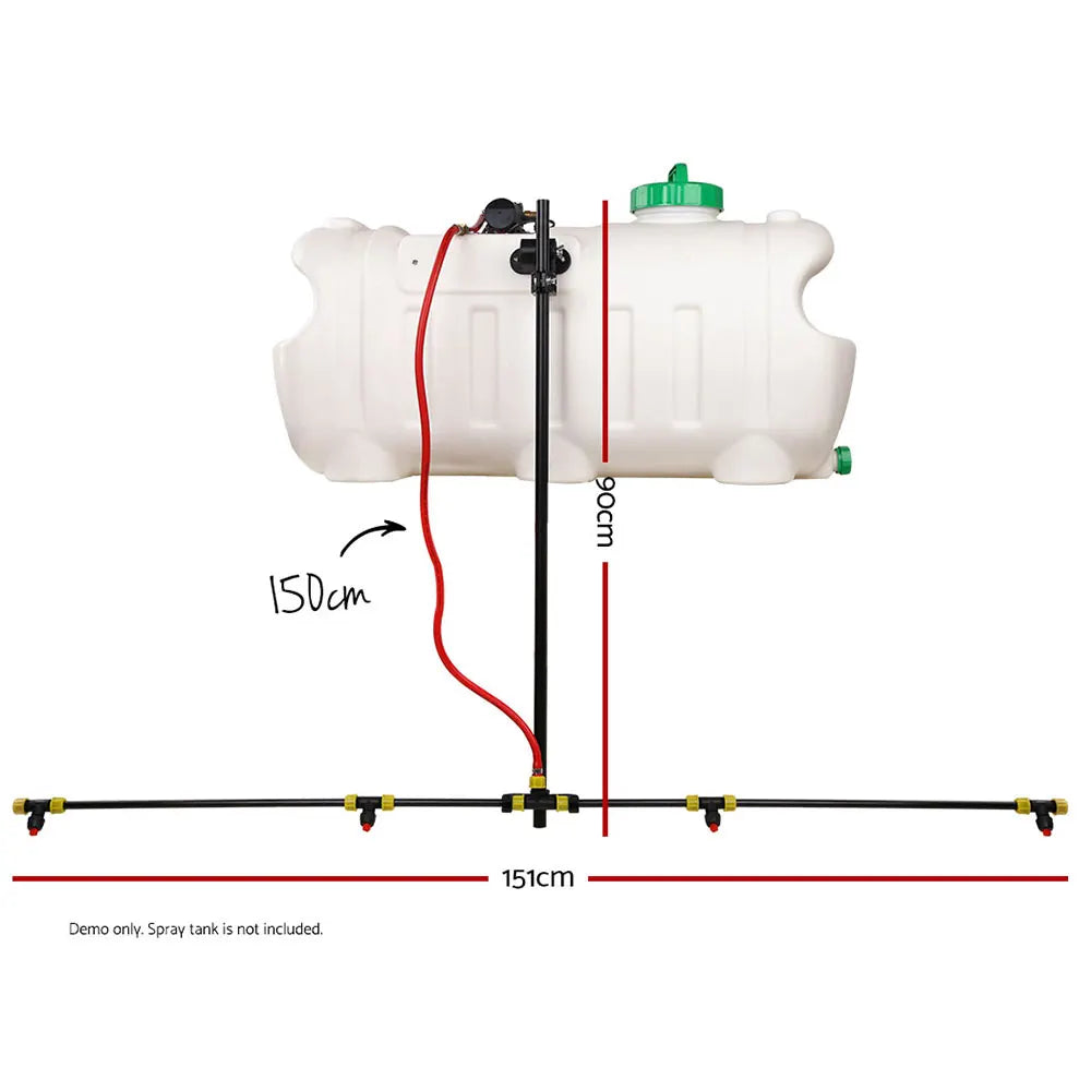 Giantz Weed Sprayer 1.5M Boom 70/ 100L Garden Spray - Image 2