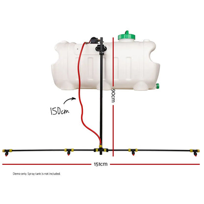 Giantz Weed Sprayer 1.5M Boom 70/ 100L Garden Spray - Image 2