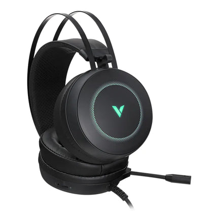 RAPOO VH160 Headset 7.1 Surround Sound Stereo Headphone USB Microphone Breathing RGB LED Lightwei... - Image 2