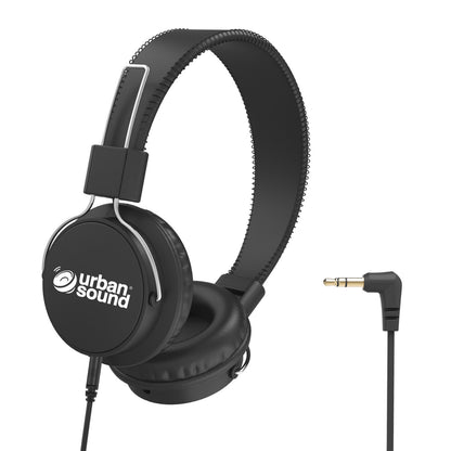 Verbatim Urban Sound Kid’s Headphones, Volume limiting for ear protection. Lightweight 1.2M, Gold...