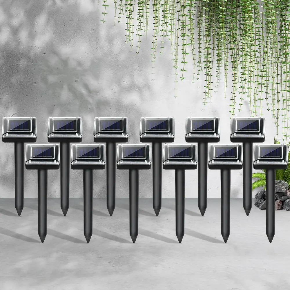 Gardeon Snake Repeller 12X Multi Pulse Ultrasonic Solar Powered Pest Repellent - Image 7