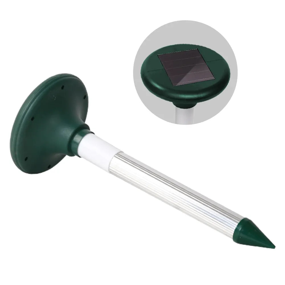 Gardeon Snake Repeller Set of 12 Solar LED Pulse Plus Ultrasonic Pest Rodent Repellent - Image 3