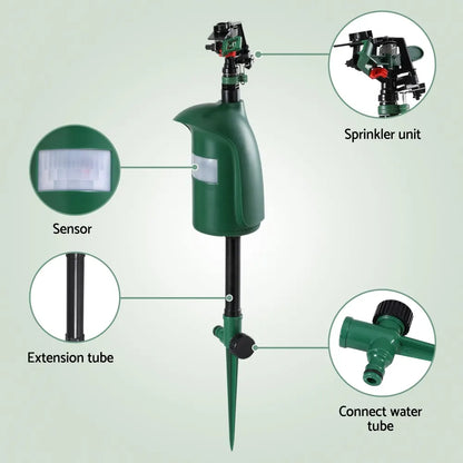 Gardeon Snake Repeller Outdoor Water Sprinkler Animal Deterrent - Image 4