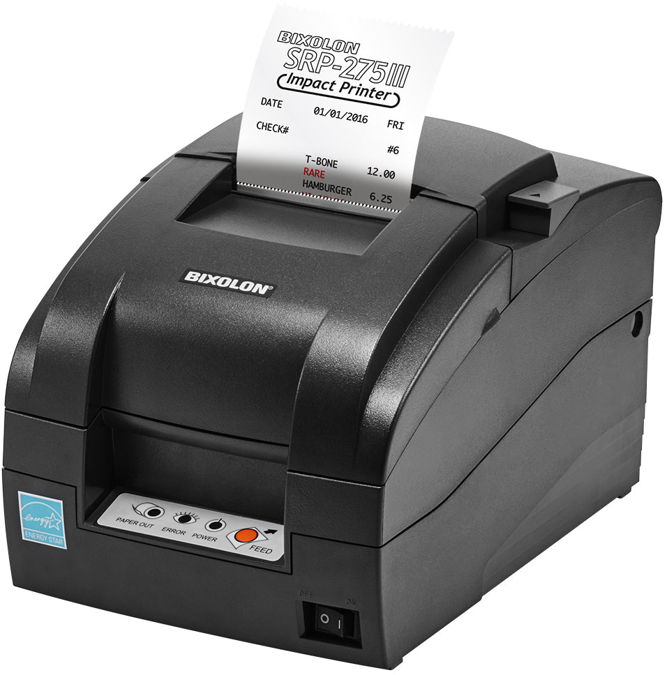 BIXOLON SRP-275III SUE AUTOCUTTER BLACK - Receipt Printers