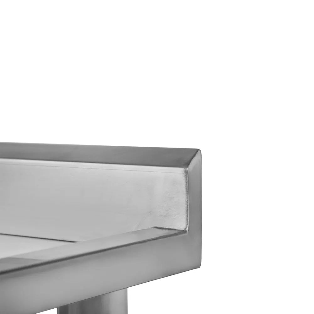 Cefito 100x60cm Stainless Steel Sink Bench Kitchen 304 - Image 7