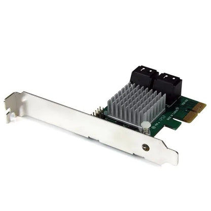 Startech 4 Port PCI Express 2.0 SATA III 6Gbps RAID Controller Card with HyperDuo SSD Tiering - P...