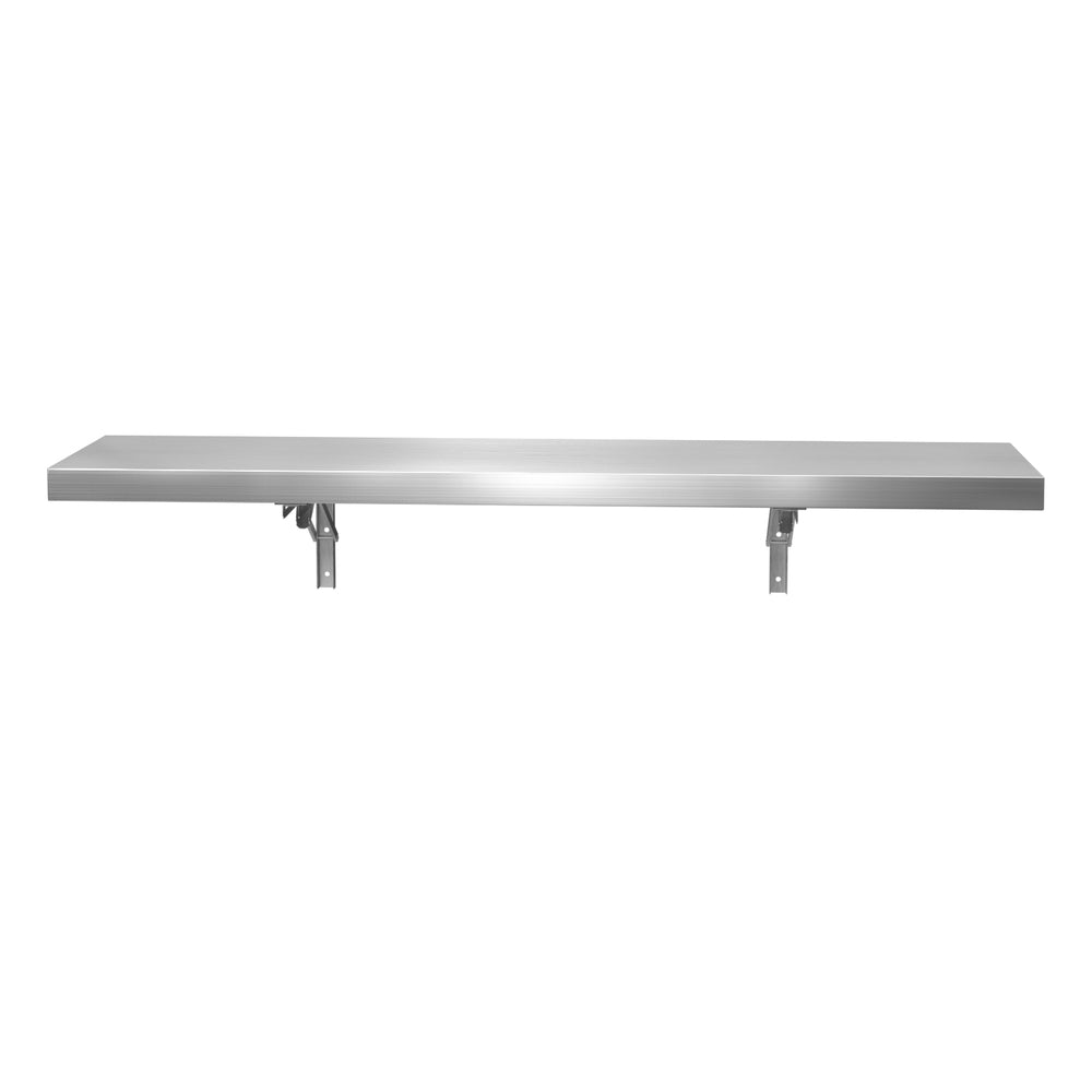 Cefito Commercial Stainless Steel Wall Shelf Kitchen Storage Rack 1200x300mm - Image 3
