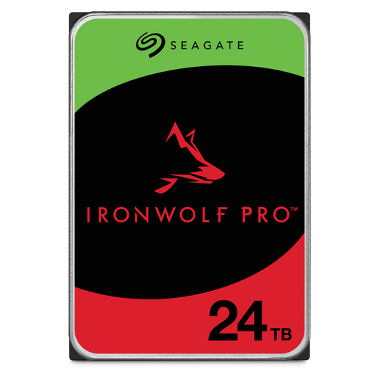Seagate IronWolf Pro Int 24TB SATA HDD - Hard Disk Drives - 3.5in