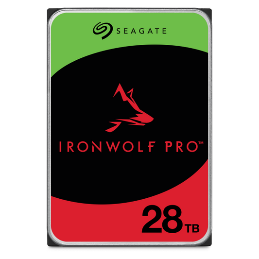 Seagate IronWolf Pro Int 28TB SATA HDD - Hard Disk Drives - 3.5in