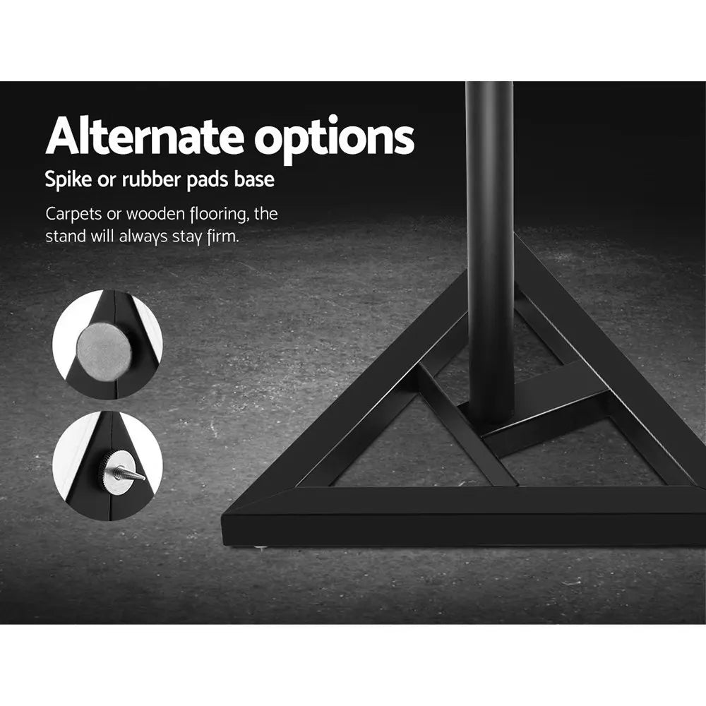 Alpha Speaker Stand 67-120cm Adjustable Height Surround Sound Studio Home 2pcs - Image 6