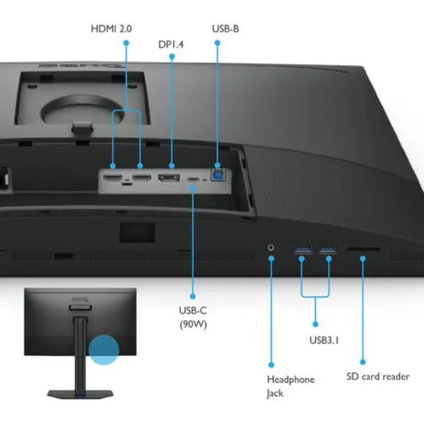 BenQ SW272U 27" 4K Photographer Monitor - Monitors - Image 5