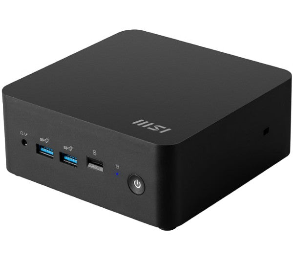 MSI Cubi NUC 1M-017BAU miniPC barebone, Black Intel Core 3-100U DDR5 2*M.2 2*HDMI 2*TBT 2*LAN Wif...